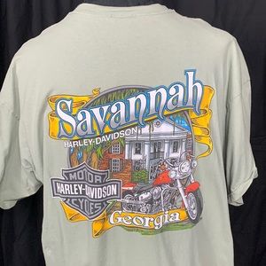 XXL Savannah Georgia Harley Davidson T-shirt